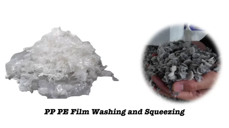 PP PE Film Washing and Squeeze Dry-Video
