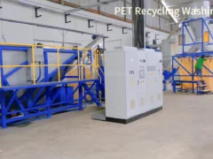 Live Operation of Our PET Recycling Washing Line at the Customer Location
